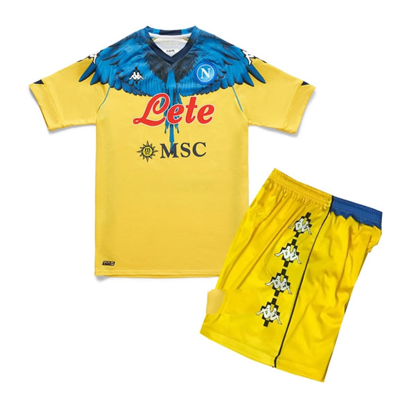 Maglia Napoli Speciale Bambino 2021/22 Giallo